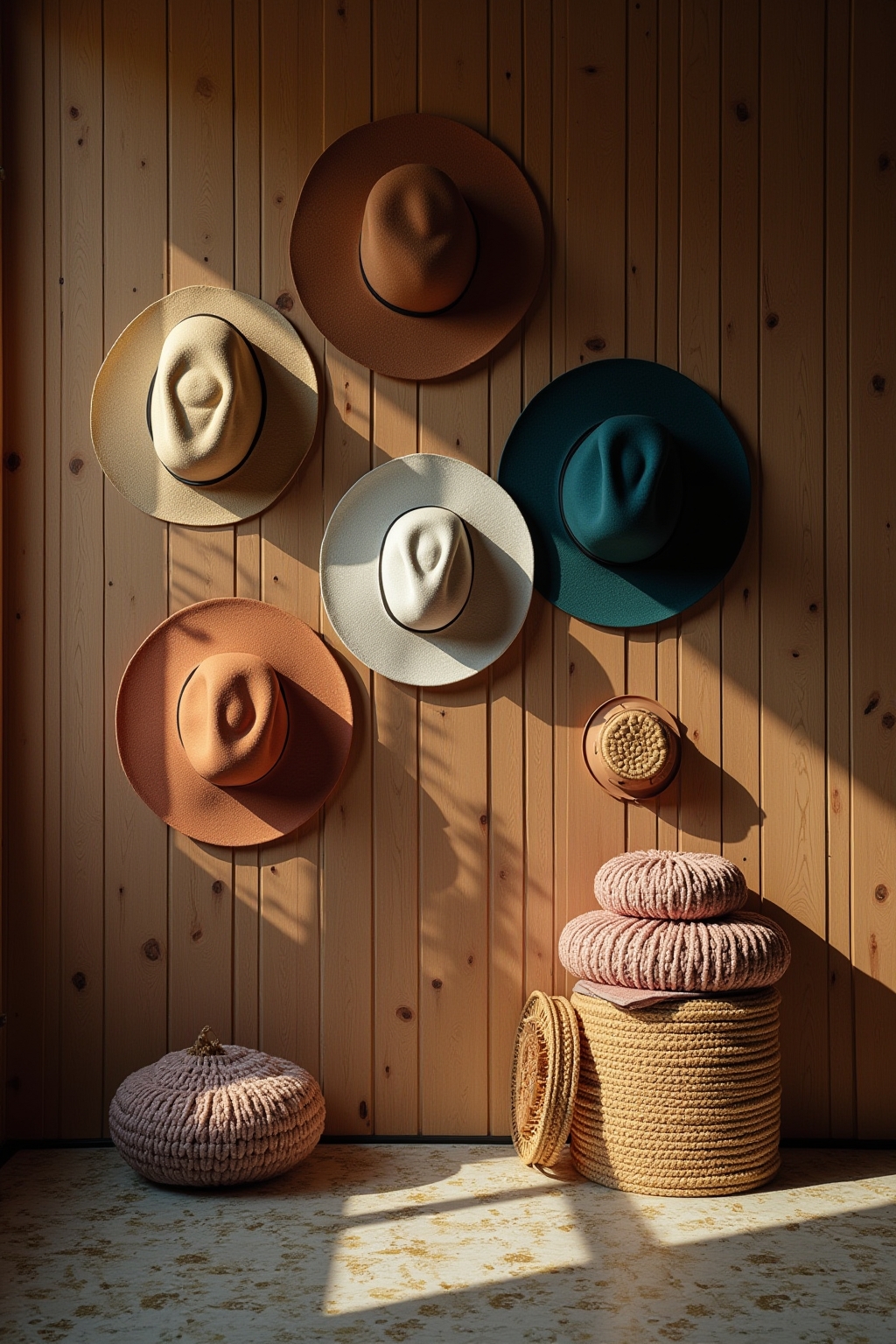 8 Wanddeko mit Hüten Ideen für dein Zuhause