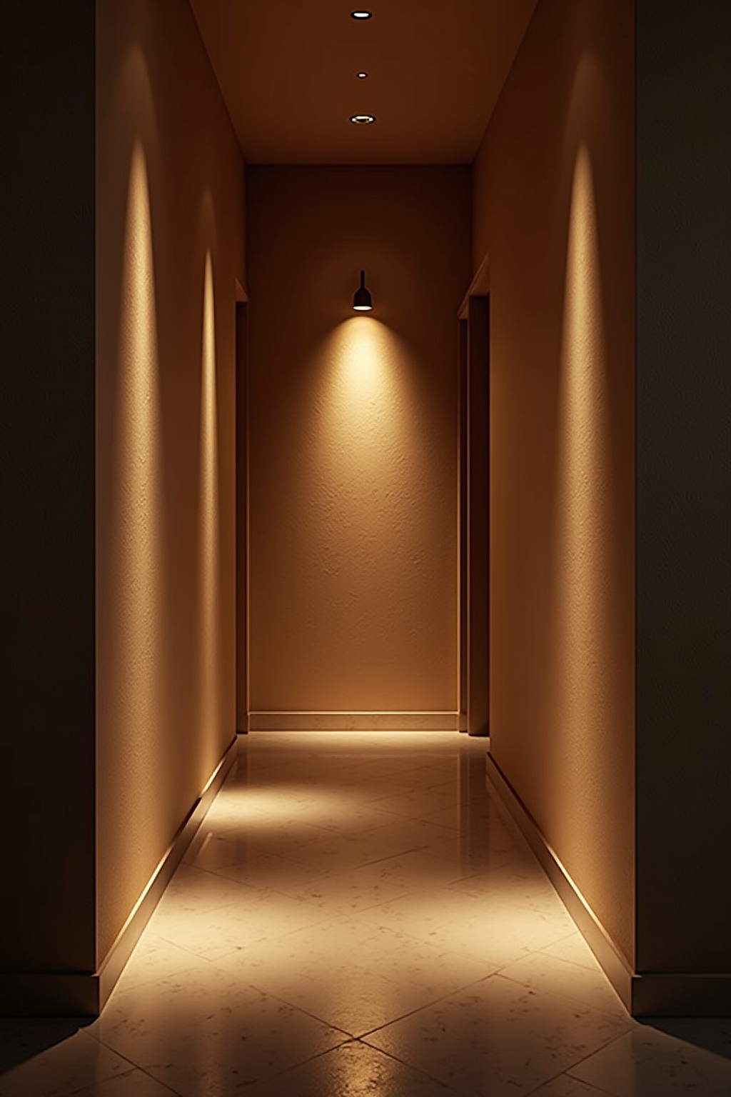 8 Wandfarben-Akzent im Flur-Ende Ideen