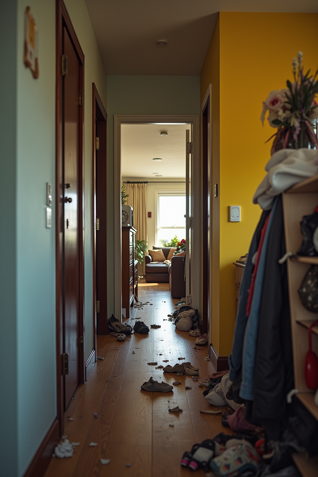 8 Wandfarben-Akzent im Flur-Ende Ideen