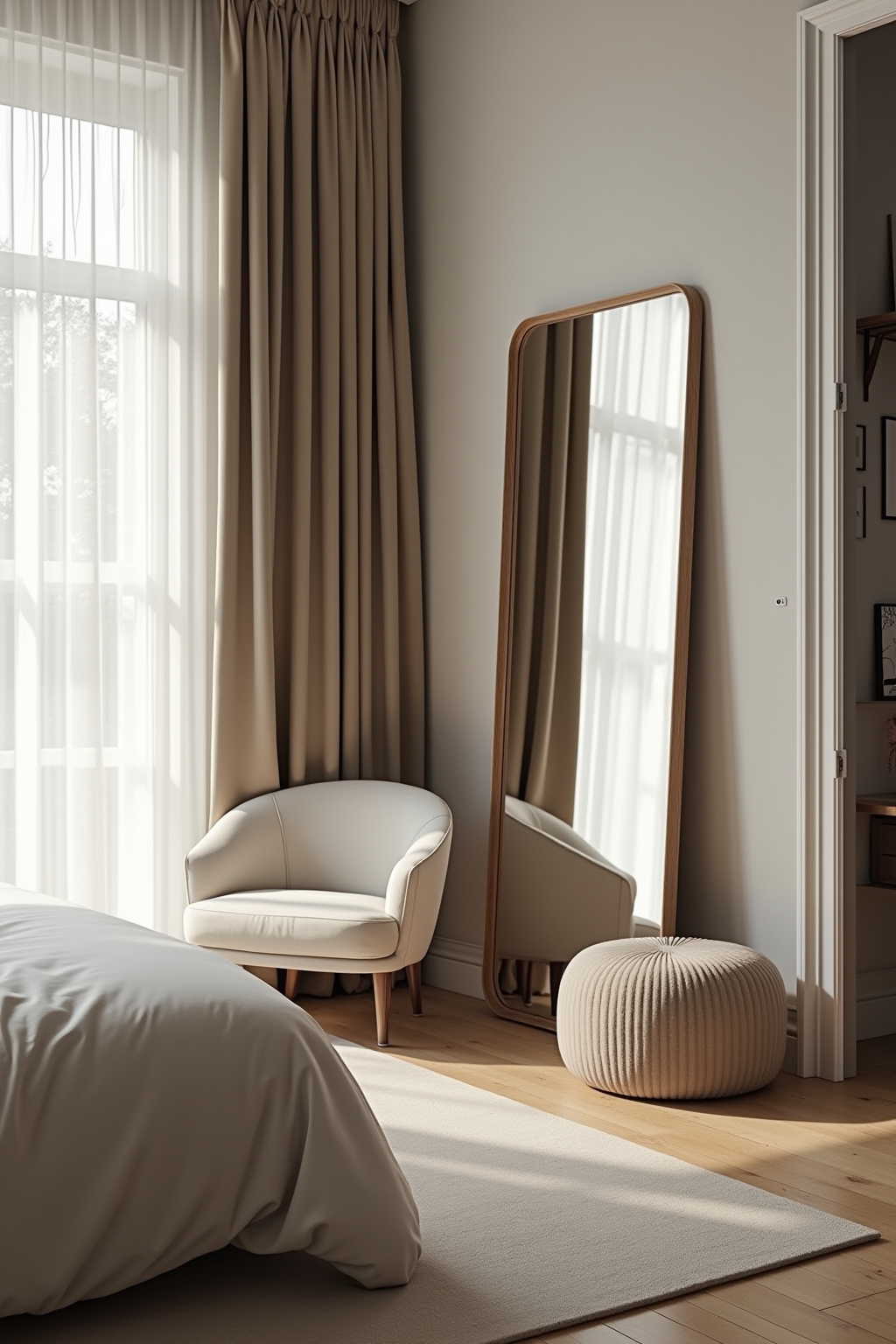 8 Wandspiegel in Ganzkörpergröße Ideen