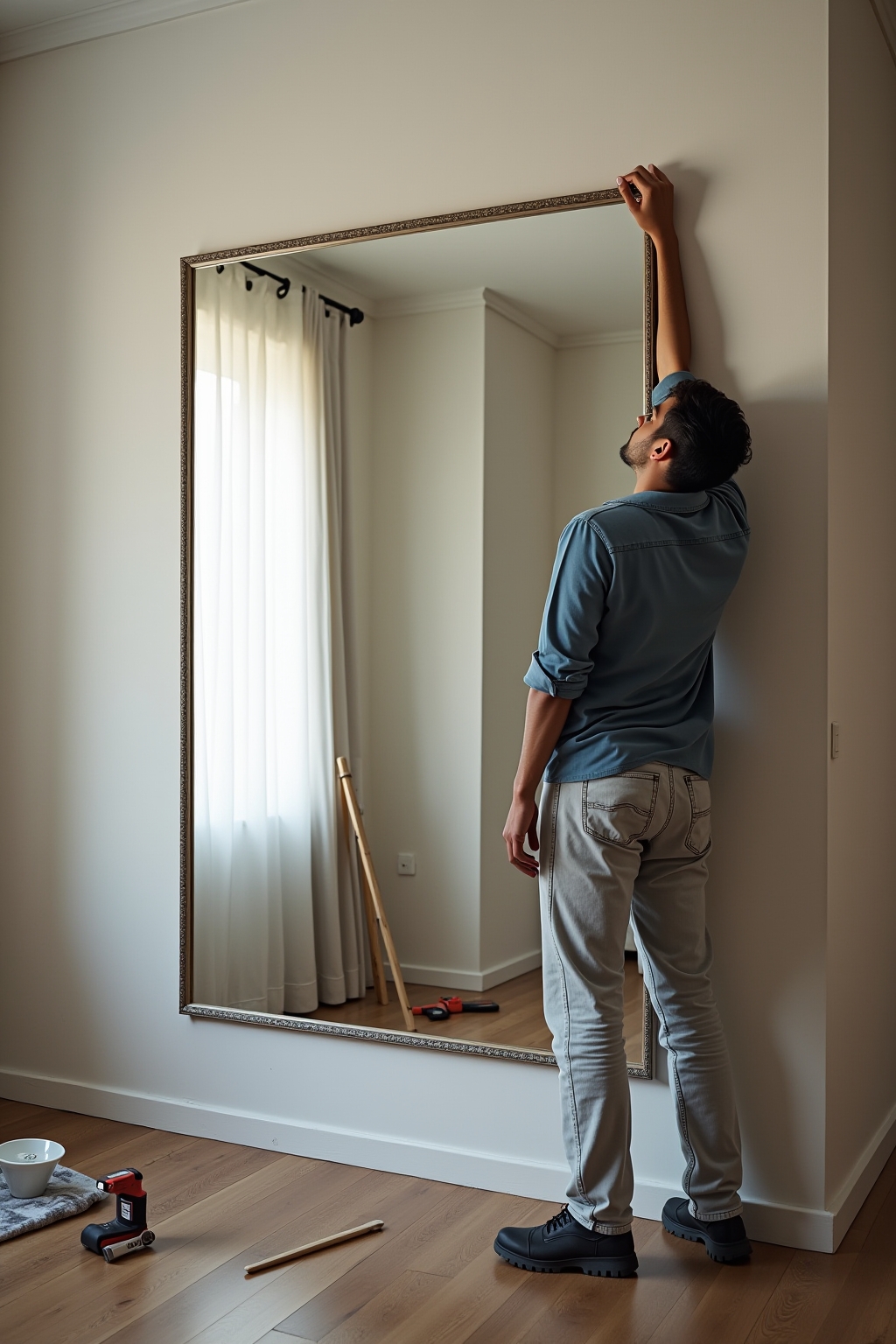 8 Wandspiegel in Ganzkörpergröße Ideen