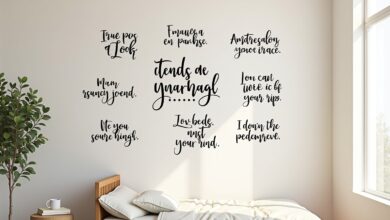 Wandtattoos mit inspirierenden Sprüchen-Titel
