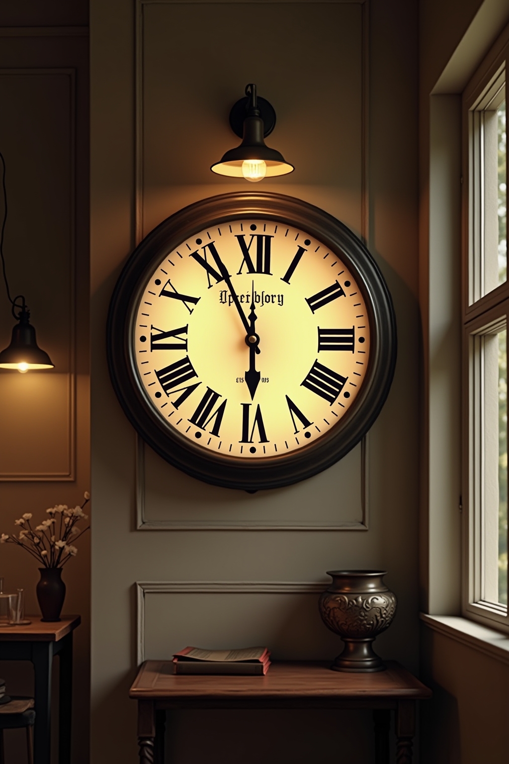 8 Wanduhr im Bahnhofs-Stil Ideen für Zuhause