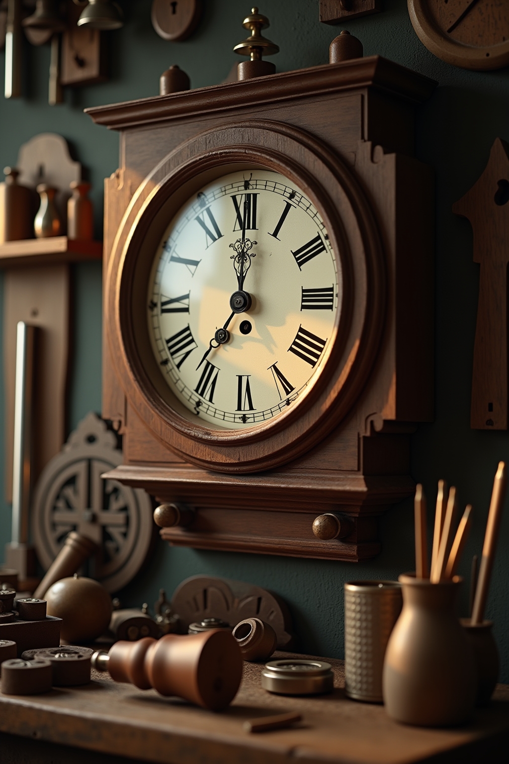 8 Wanduhr im Bahnhofs-Stil Ideen für Zuhause