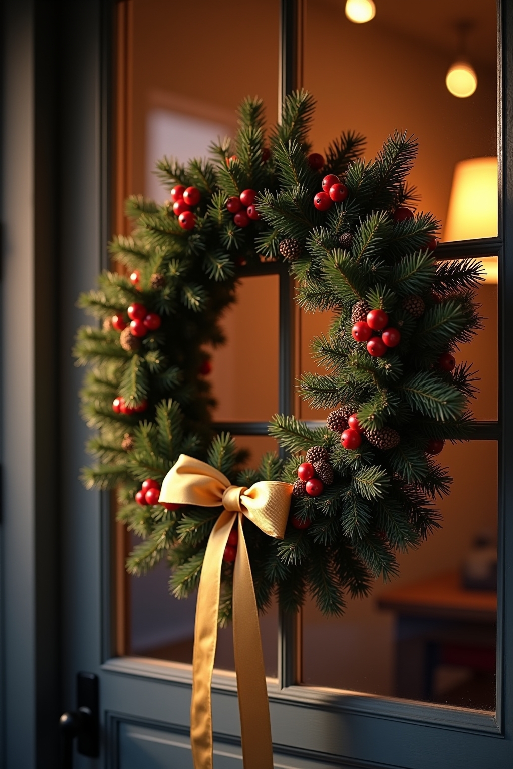 8 Weihnachtskranz für die Haustür Ideen