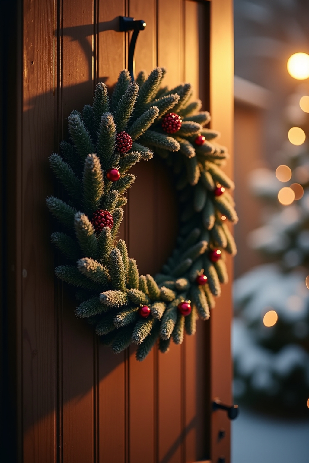 8 Weihnachtskranz für die Haustür Ideen