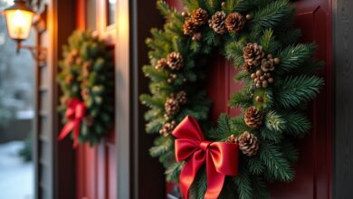 Weihnachtskranz für die Haustür-Titel