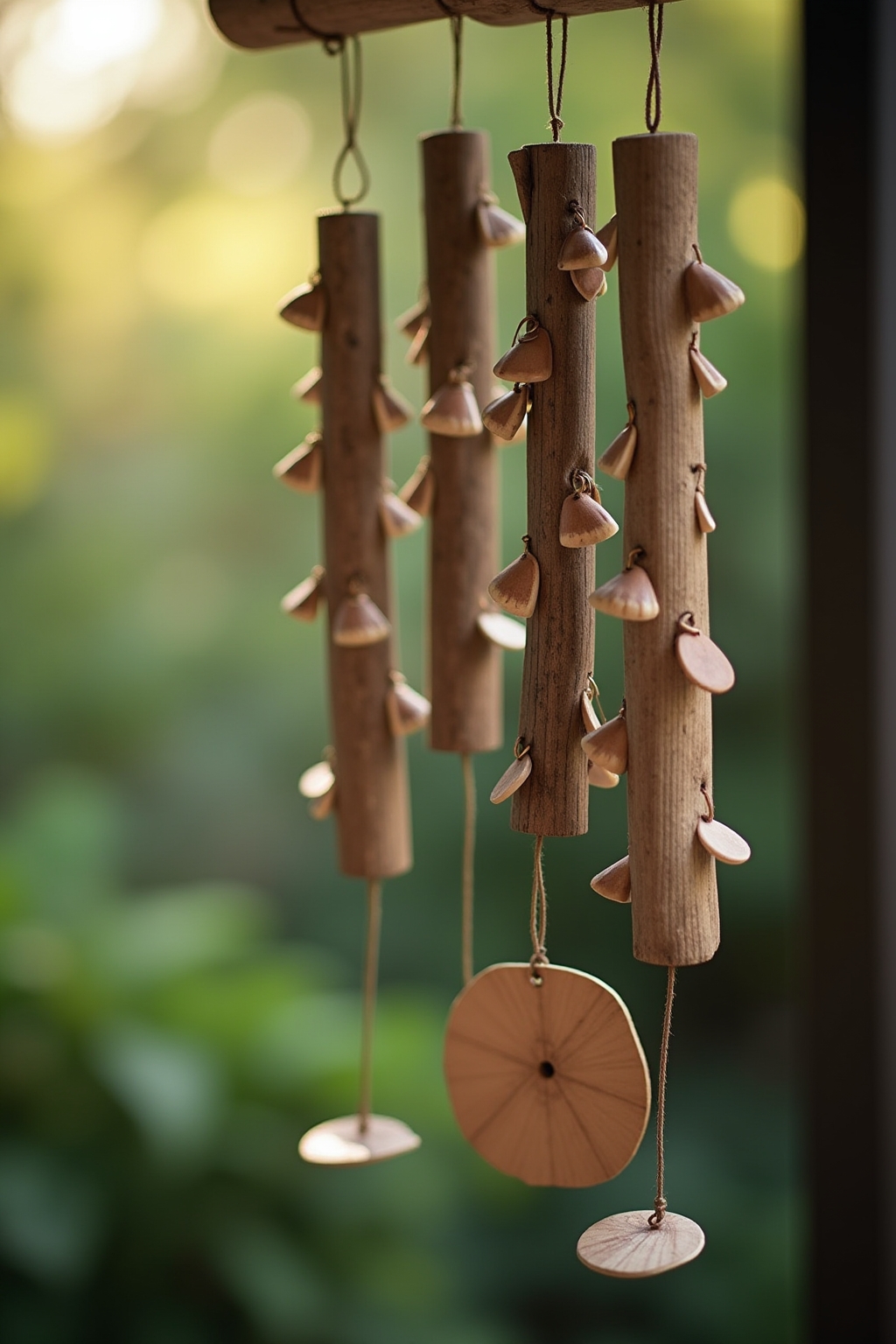 8 Windspiele aus Metall oder Muscheln für dich