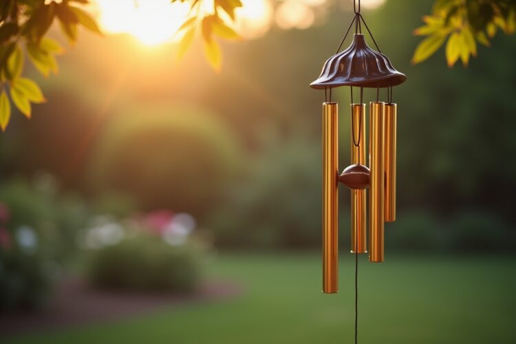 8 Windspiele aus Metall oder Muscheln für dich