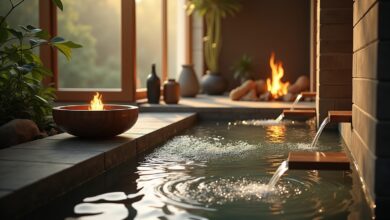 Zimmerbrunnen für entspannte Akustik-Titel