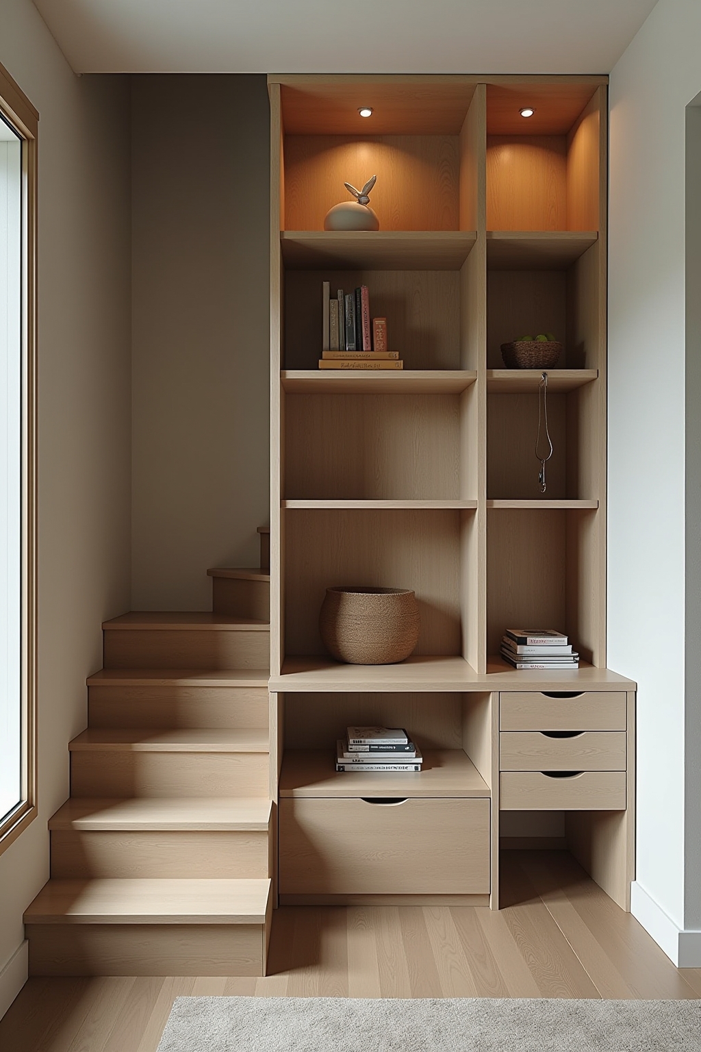 8 Tipps: Abstellraum unter Treppe einrichten