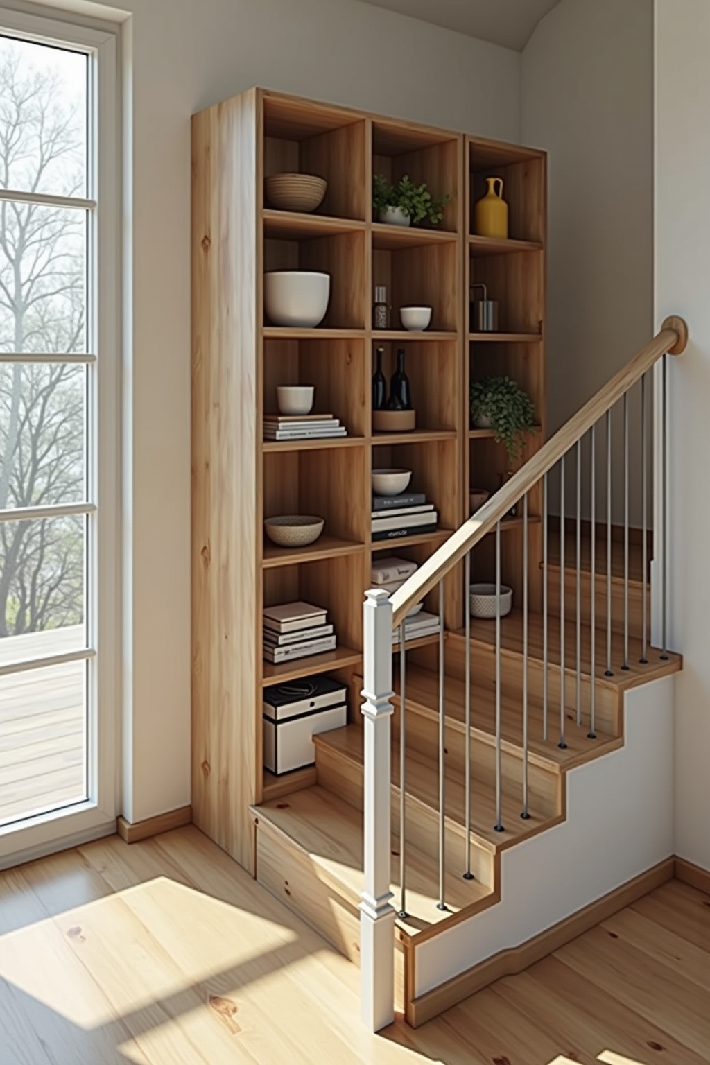 8 Tipps: Abstellraum unter Treppe einrichten