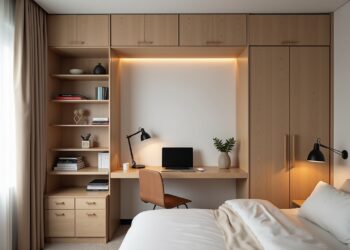 arbeitsplatz im schlafzimmer integrieren-Titel