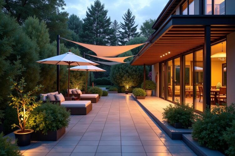 8 Beschattung Terrasse Ideen für den perfekten Schatten
