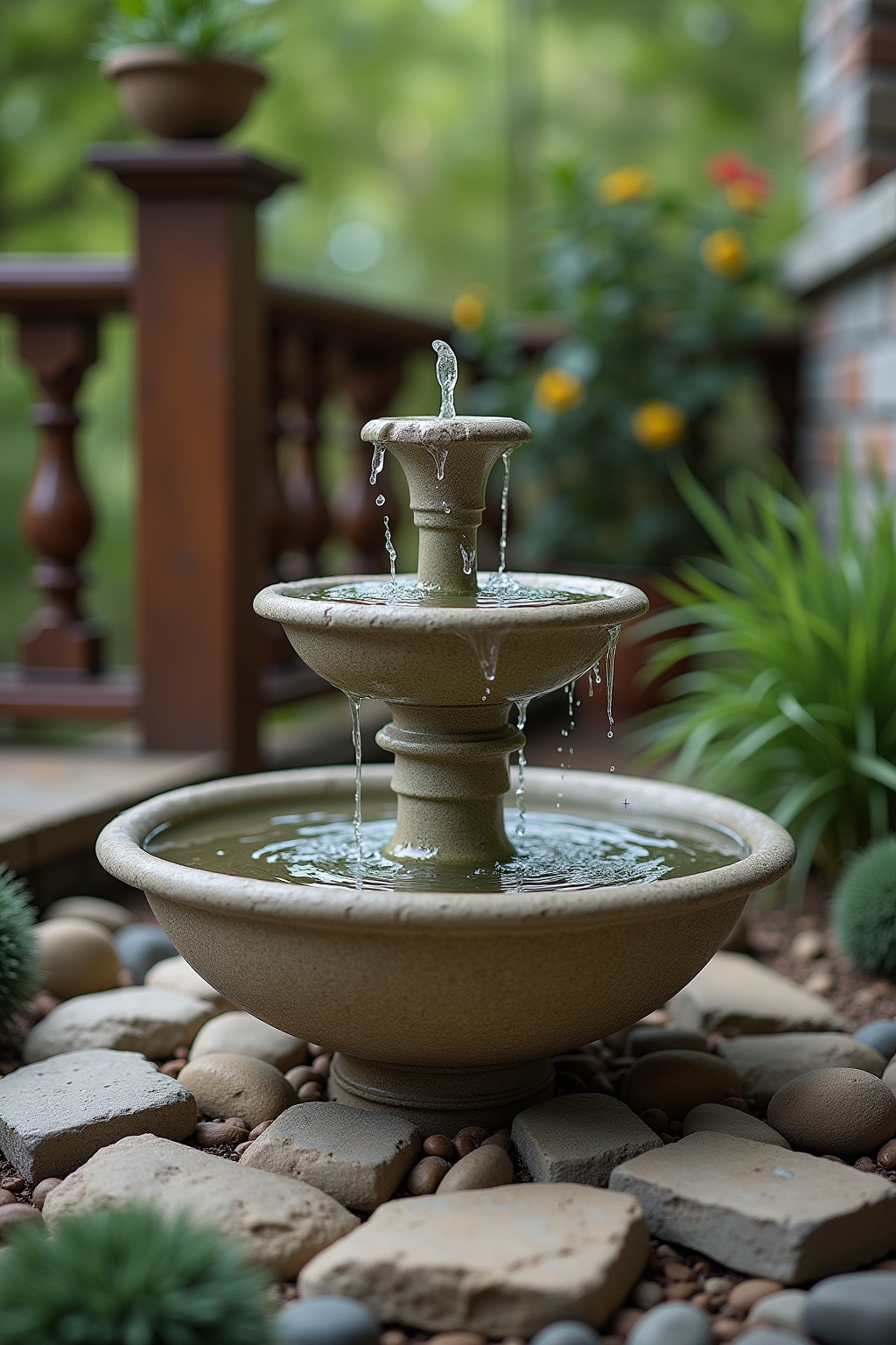 8 Brunnen für Terrasse: Ideen zum Nachmachen