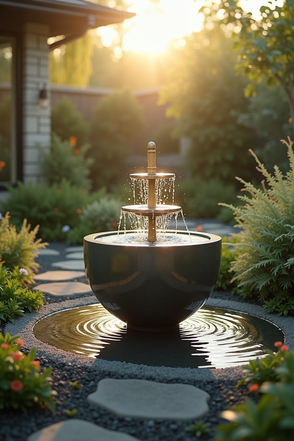 8 Brunnen für Terrasse: Ideen zum Nachmachen