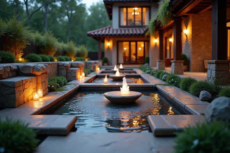 8 Brunnen für Terrasse: Ideen zum Nachmachen