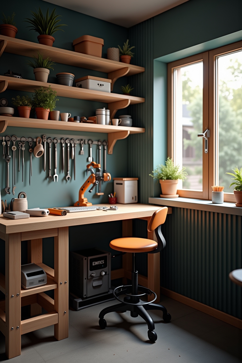 8 Hobbywerkstatt Werkstatt Einrichten Ideen für Zuhause