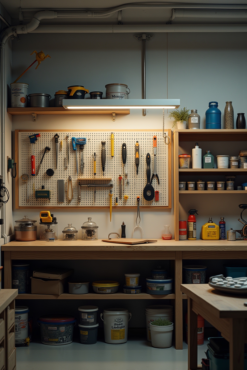 8 Hobbywerkstatt Werkstatt einrichten Ideen für Zuhause