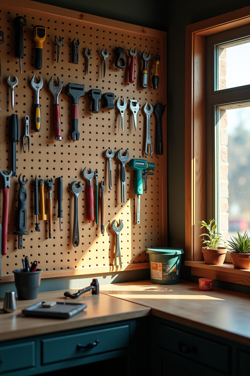 8 Hobbywerkstatt Werkstatt einrichten Ideen für Zuhause