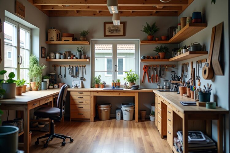 8 Hobbywerkstatt Werkstatt Einrichten Ideen für Zuhause