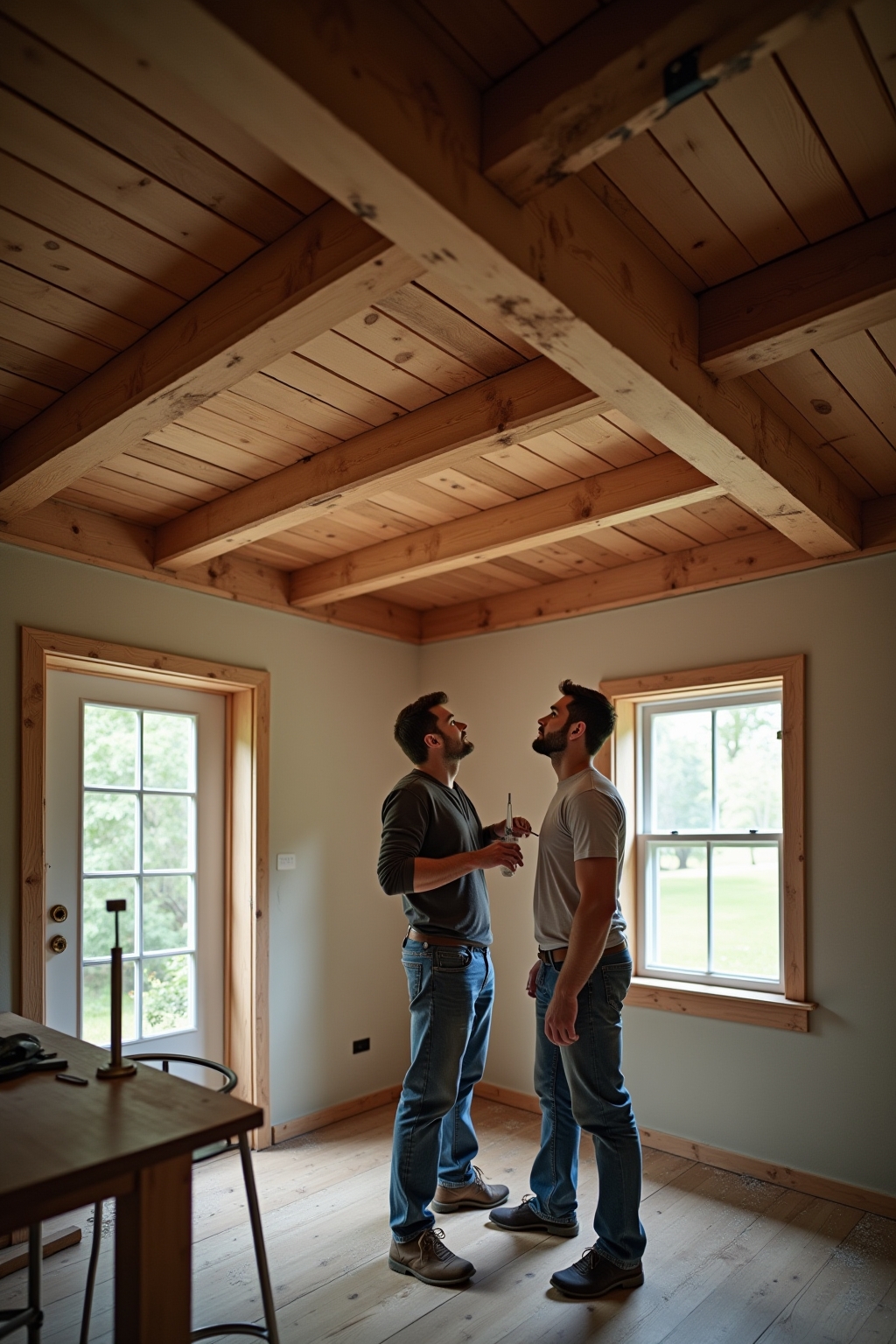 8 geniale Wege, eine Holzbalkendecke zu sanieren
