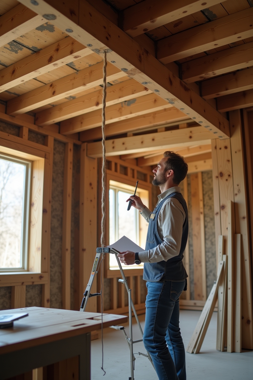 8 geniale Wege, eine Holzbalkendecke zu sanieren