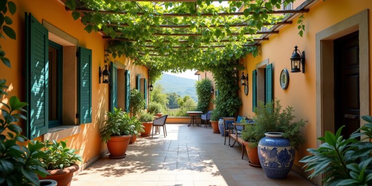 italienische terrasse-Titel