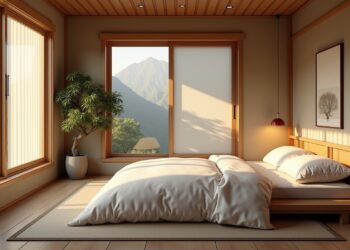 japanisches schlafzimmer-Titel