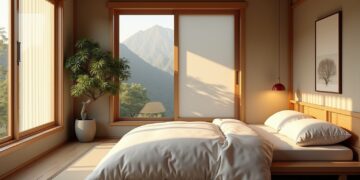 japanisches schlafzimmer-Titel