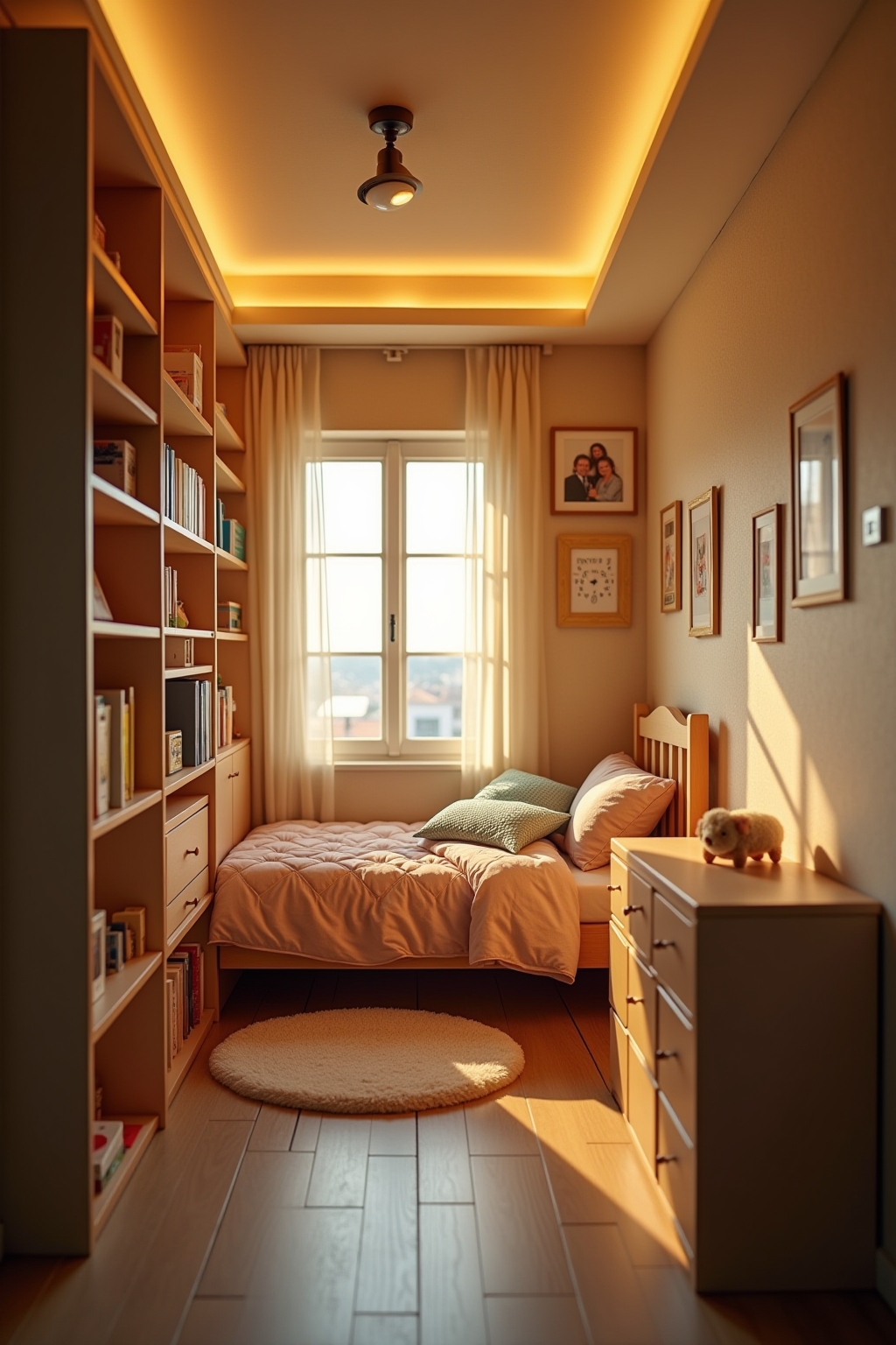 8 Tipps, um ein schmales Kinderzimmer einzurichten