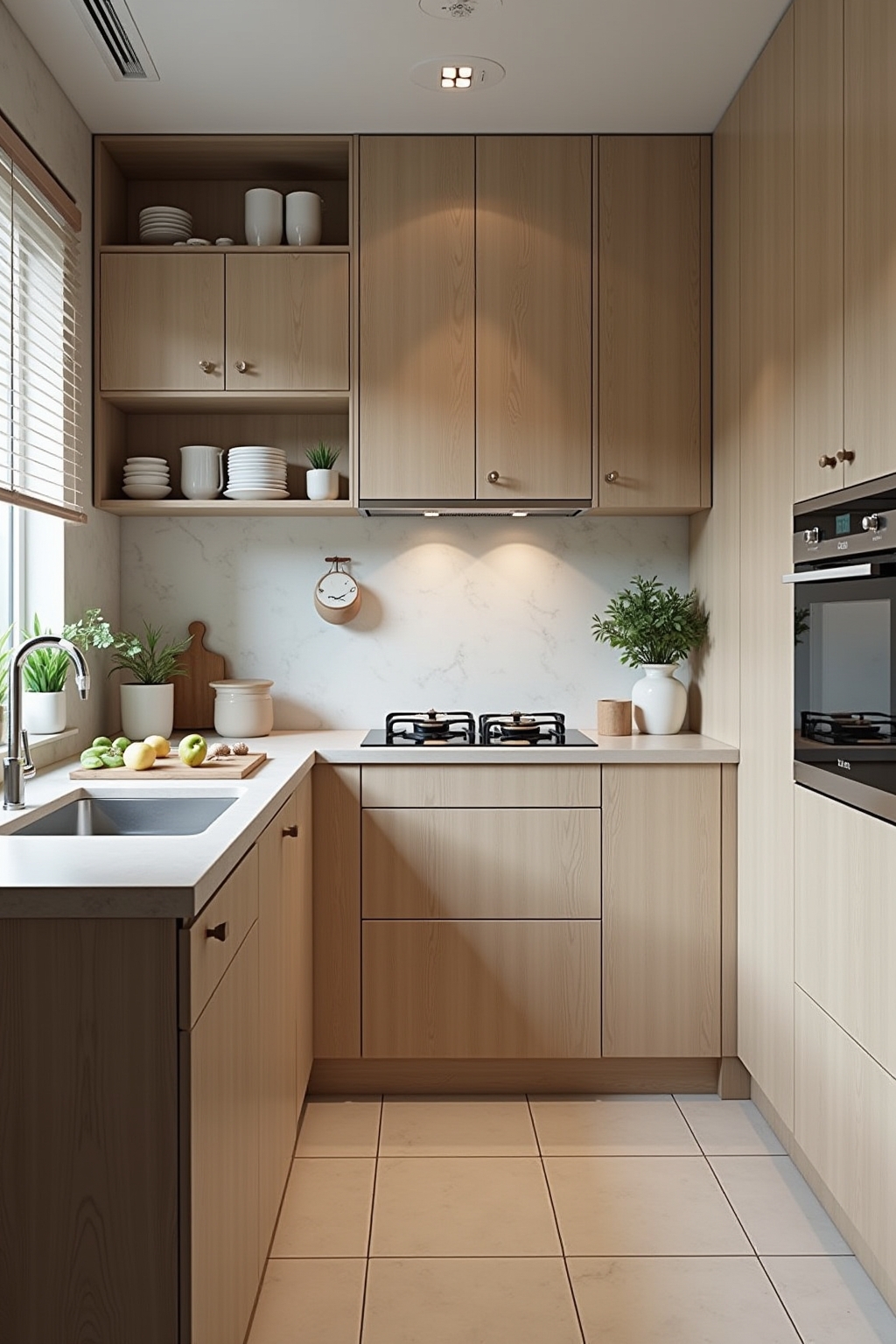 8 Kleine Küchen Einrichten Tipps für mehr Raum