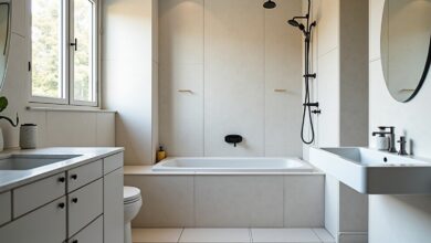 kleines bad renovieren vorher nachher-Titel