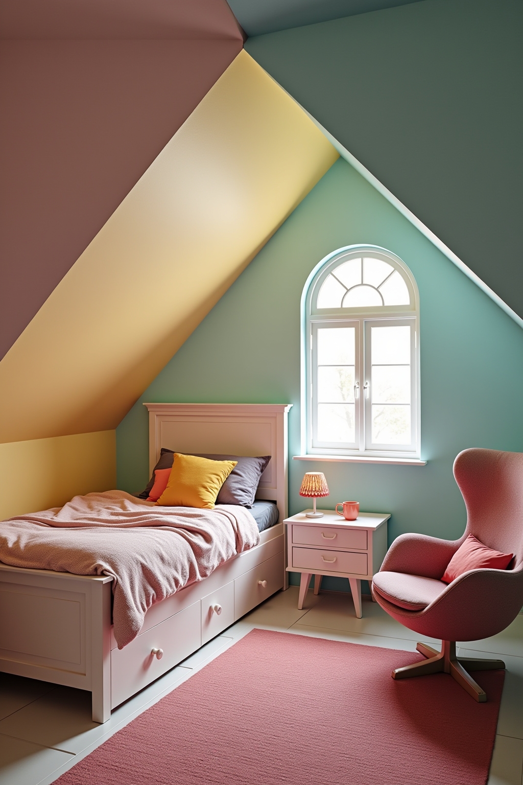 8 Tipps: Kleines Jugendzimmer mit Dachschräge einrichten