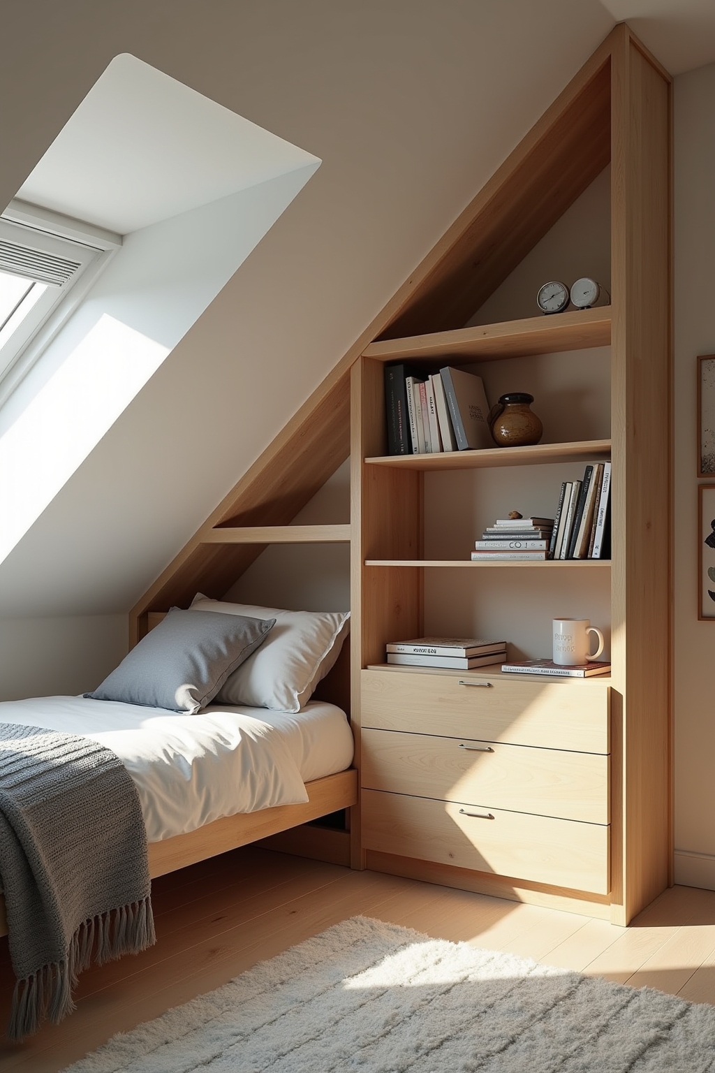 8 Tipps: Kleines Jugendzimmer mit Dachschräge einrichten