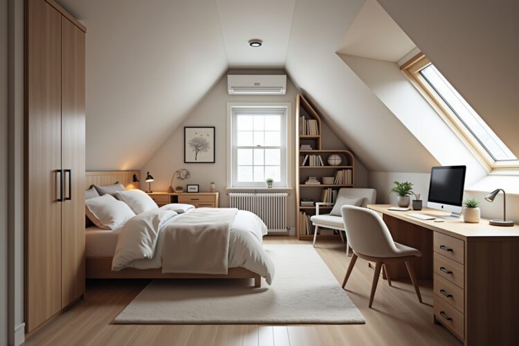 8 Tipps: Kleines Jugendzimmer mit Dachschräge einrichten