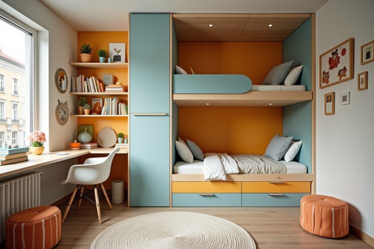 8 Tipps, um ein kleines Kinderzimmer einzurichten