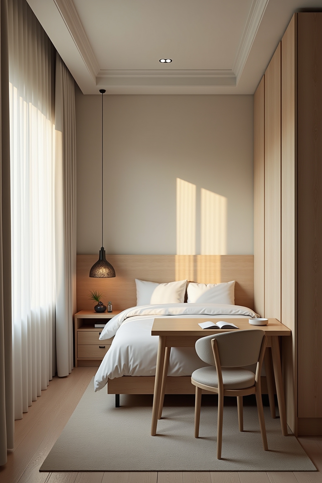 8 Tipps: Kleines Schlafzimmer mit Büro einrichten