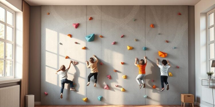 kletterwand kinderzimmer