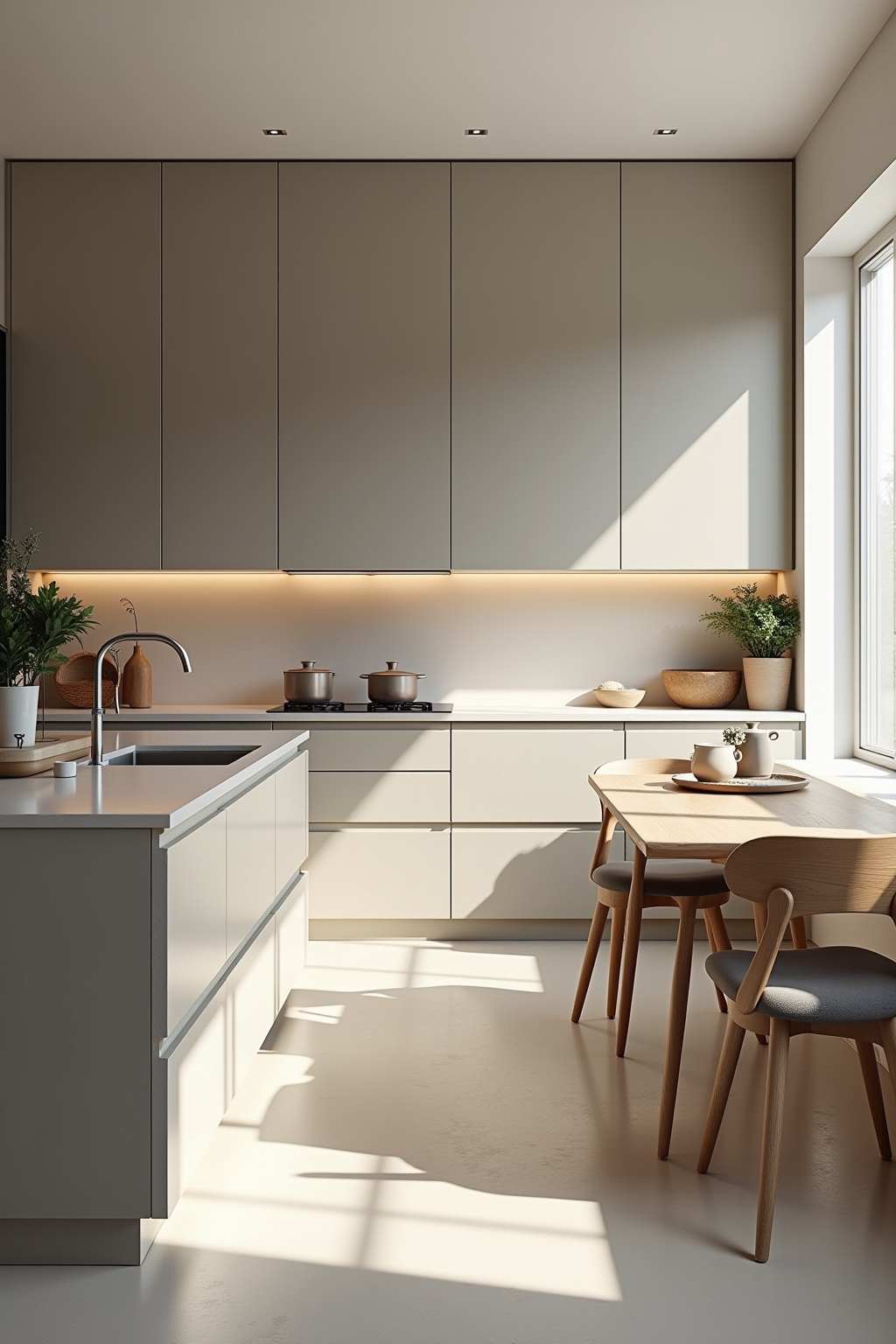 8 minimalistische Küche Ideen für stilvolles Kochen