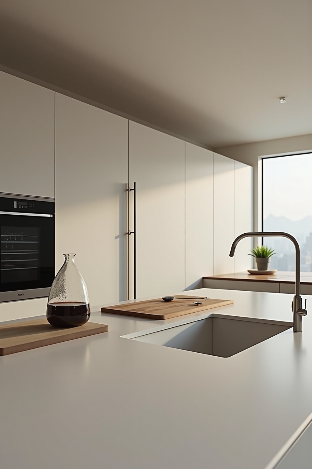 8 minimalistische Küche Ideen für stilvolles Kochen