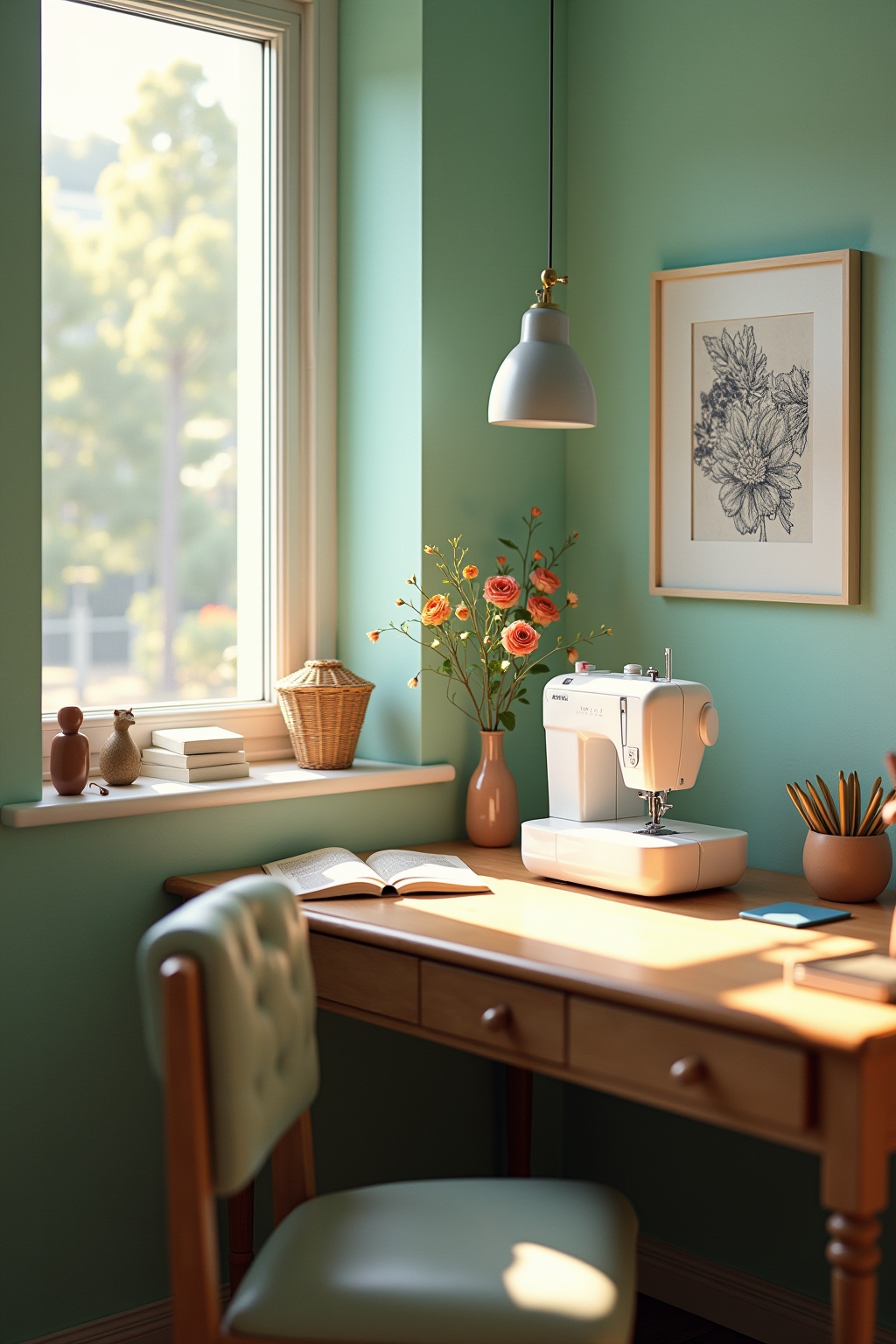 8 Tipps: Nähecke einrichten bei wenig Platz