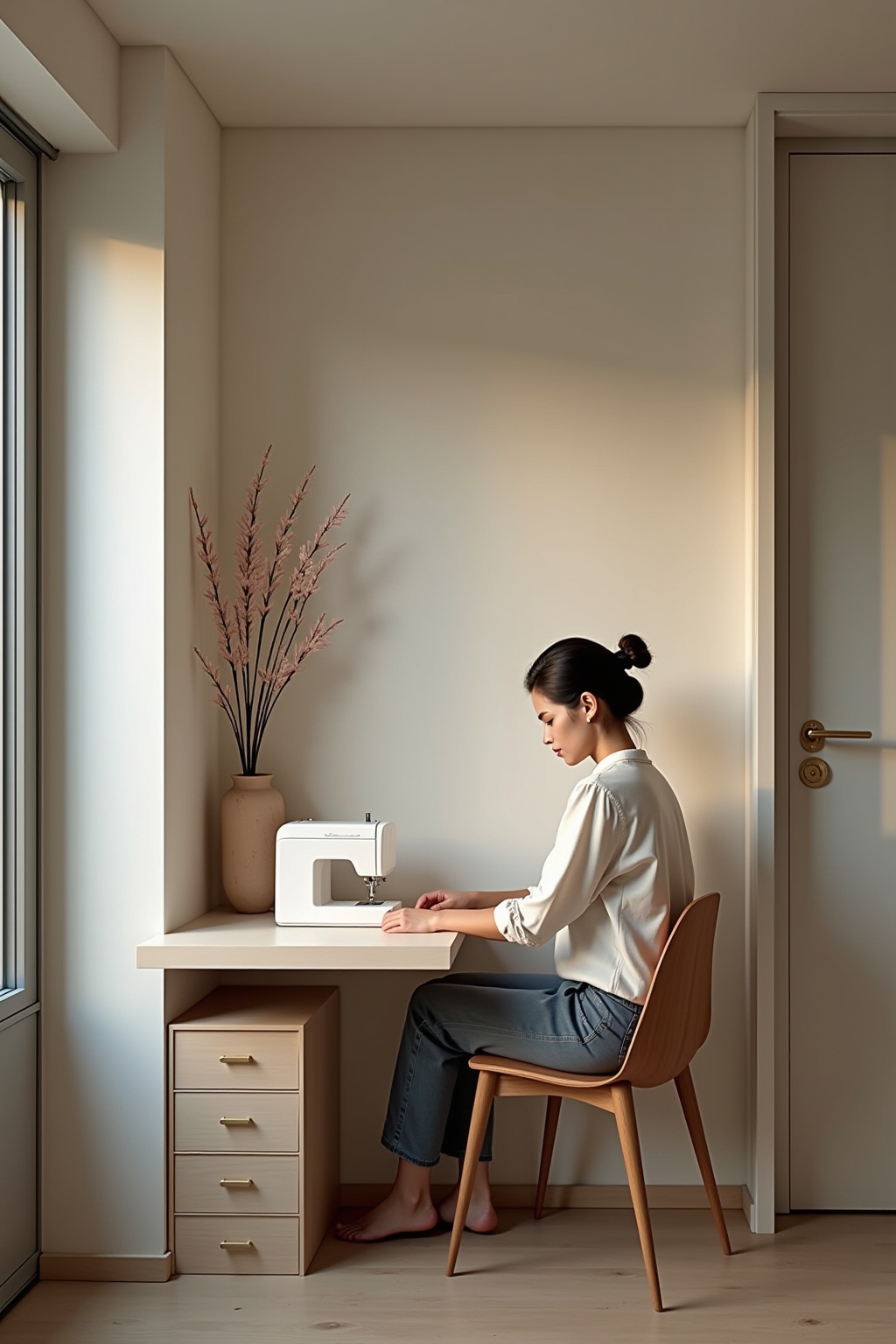 8 Tipps: Nähecke einrichten bei wenig Platz