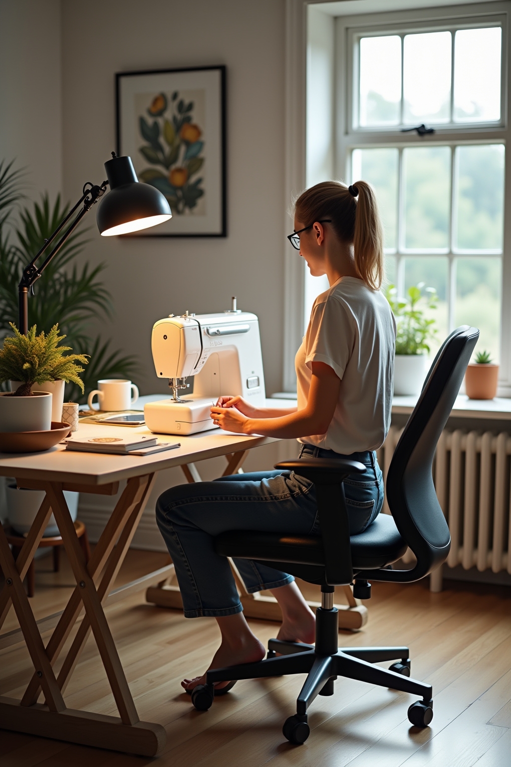 8 Tipps dein Nähzimmer einrichten und gestalten