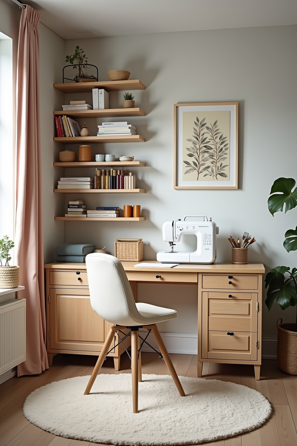 8 Tipps dein Nähzimmer einrichten und gestalten