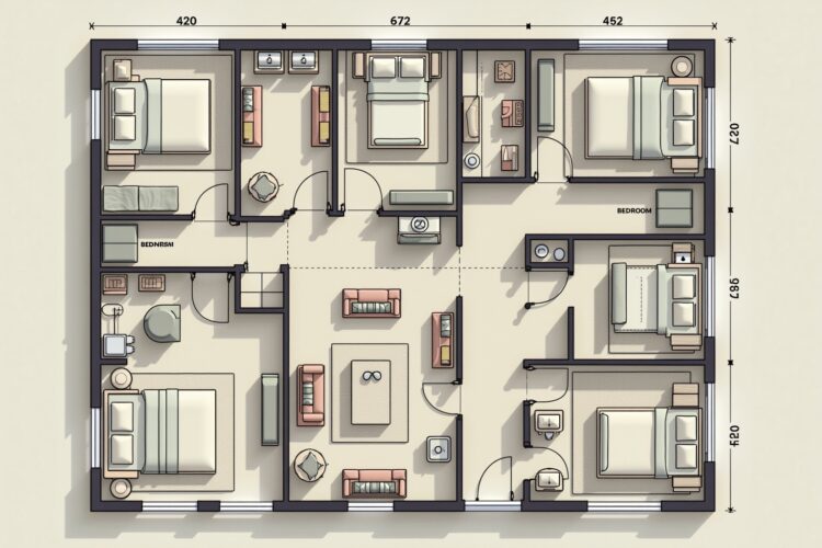 8 Schlafzimmer Grundrisse für optimalen Wohnkomfort