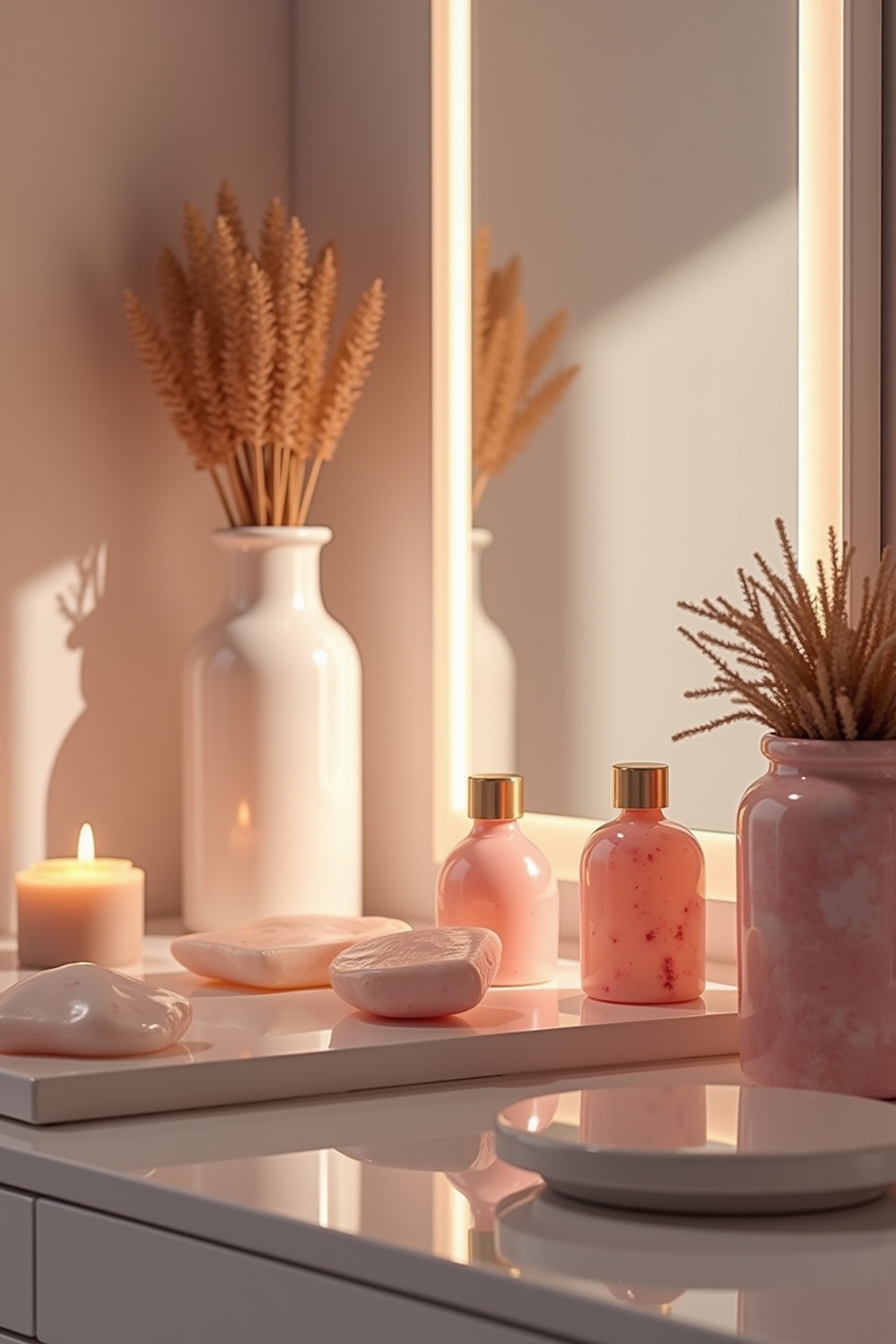 8 Tricks, um deinen Schminktisch einzurichten