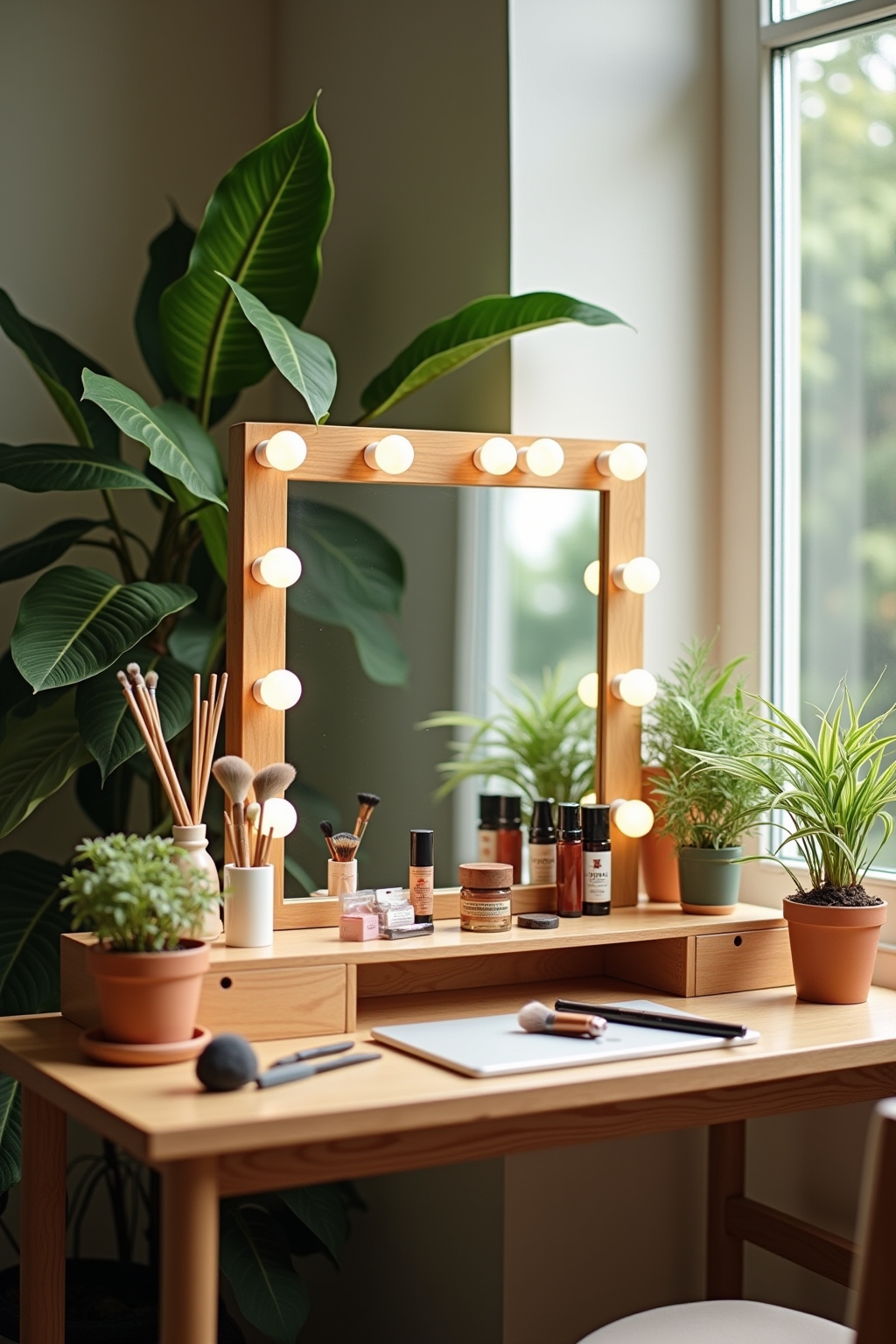 8 Tricks, um deinen Schminktisch einzurichten