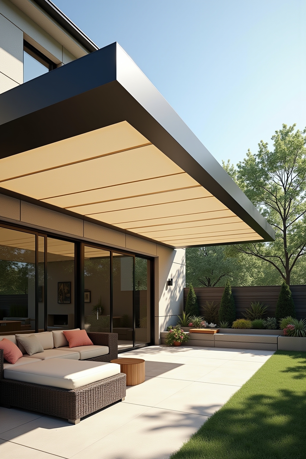 8 Sonnenschutz Terrasse Ideen für heiße Sommertage