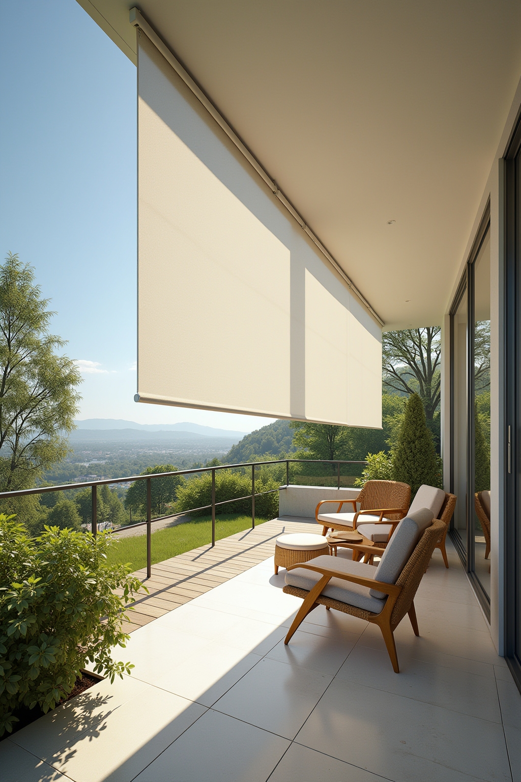 8 Sonnenschutz Terrasse Ideen für heiße Sommertage